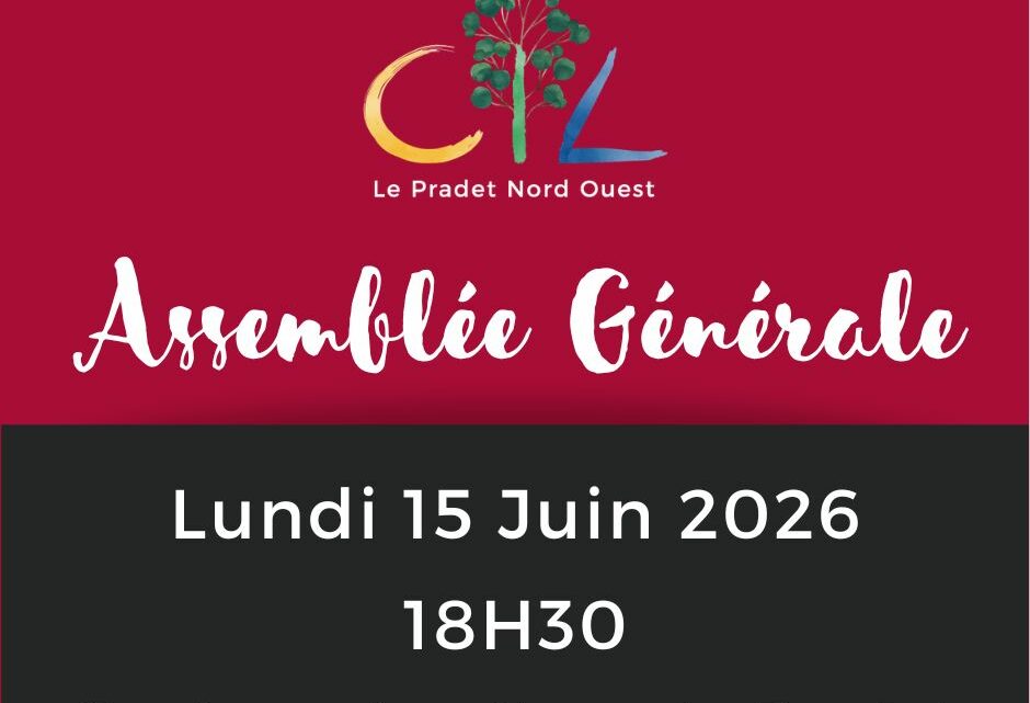 AG du cil le pradet nord ouest de juin 2026